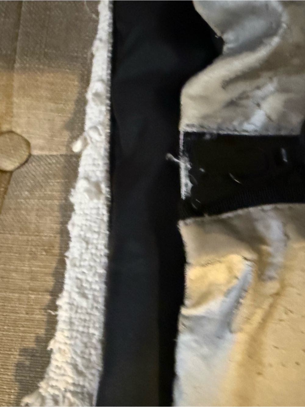 Nike Metallic Silver Women's Quilted Puffer Jacket - Picture 4 of 5